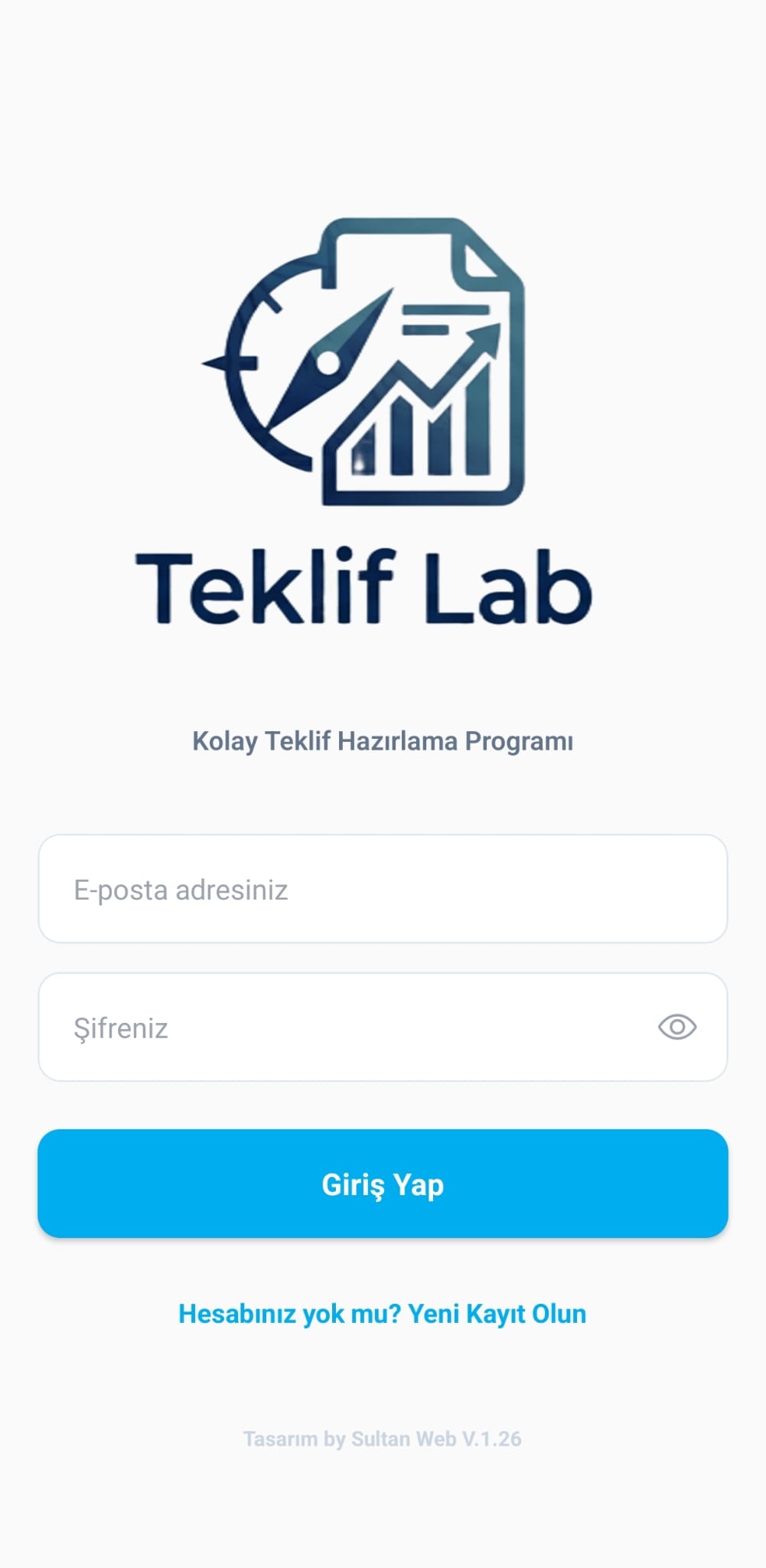 Ana Uygulama Ekranı